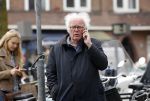 Amsterdam 10 april 2018
Henk Spaan bellend op de fiets in Amsterdam