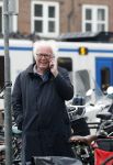 Amsterdam 10 april 2018
Henk Spaan bellend op de fiets in Amsterdam