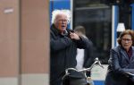 Amsterdam 10 april 2018
Henk Spaan bellend op de fiets in Amsterdam