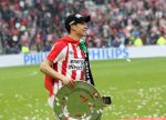 Eindhoven, 15 April 2018
PSV-AJAX, eindstand 3-0 en Landskampioen Seizoen 2017-2018
Hirving Lozano