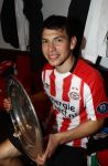 Eindhoven, 15 April 2018
PSV-AJAX, eindstand 3-0 en Landskampioen Seizoen 2017-2018
Hirving Lozano