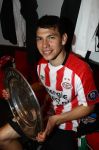 Eindhoven, 15 April 2018
PSV-AJAX, eindstand 3-0 en Landskampioen Seizoen 2017-2018
Hirving Lozano