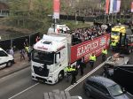 Eindhoven, 16 April 2018
PSV-AJAX, eindstand 3-0 en Landskampioen Seizoen 2017-2018
Huldiging op het gemeentehuis Eindhoven
