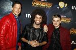 Amsterdam 24 april 2018
Premiere Avengers in pathe Arena.
 Inan Erka, Jermaine Fleur en Dioni Jurado-Gomez