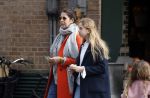 Amsterdam 14 april 2018 
Isa Hoes en haar dochter Vlinder eten ijsje