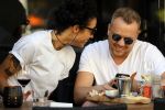 Amsterdam 18 april 2018
Jamai Looman met een vriendin op terras bij v Dam