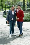 Amsterdam 25 september 2018
Presentatie lâ€™Homo van het blad Linda in Hotel Arena. Linda de Mol reikt het eerste exemplaar uit aan Erwin Olaf Hans v Manen en Hans Klok . Janice met partner