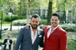 Amsterdam 25 september 2018
Presentatie lâ€™Homo van het blad Linda in Hotel Arena. Linda de Mol reikt het eerste exemplaar uit aan Erwin Olaf Hans v Manen en Hans Klok . Janice met partner