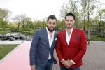 Amsterdam 25 september 2018
Presentatie lâ€™Homo van het blad Linda in Hotel Arena. Linda de Mol reikt het eerste exemplaar uit aan Erwin Olaf Hans v Manen en Hans Klok . Janice met partner