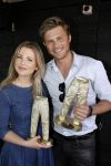 Amsterdam 8 mei 2018
Jeansdrager van het jaar verkeizing in het apollo hotel. Tim Douwsma met Jennifer Ewbank