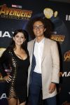 Amsterdam 24 april 2018
Premiere Avengers in pathe Arena. Jordi van den Bussche (kwebbelkop) met zijn vriendin Azzyland