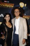 Amsterdam 24 april 2018
Premiere Avengers in pathe Arena. Jordi van den Bussche (kwebbelkop) met zijn vriendin Azzyland
