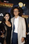 Amsterdam 24 april 2018
Premiere Avengers in pathe Arena. Jordi van den Bussche (kwebbelkop) met zijn vriendin Azzyland