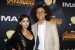 Amsterdam 24 april 2018
Premiere Avengers in pathe Arena. Jordi van den Bussche (kwebbelkop) met zijn vriendin Azzyland