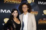 Amsterdam 24 april 2018
Premiere Avengers in pathe Arena. Jordi van den Bussche (kwebbelkop) met zijn vriendin Azzyland