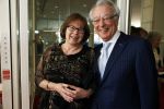 Amsterdam 18 april 2018
 Koning Willem-Alexander en koningin Maxima wonen de premiere bij van Gurre-Lieder in de Nationale Opera & Ballet in de stopera. Burgemeester Jozias v Aartsen met vrouw