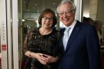 Amsterdam 18 april 2018
 Koning Willem-Alexander en koningin Maxima wonen de premiere bij van Gurre-Lieder in de Nationale Opera & Ballet in de stopera. Burgemeester Jozias v Aartsen met vrouw