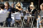 Amsterdam 18 april 2018
Judith osborn met (een) vriend op etrras bij George.