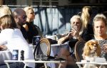 Amsterdam 18 april 2018
Judith osborn met (een) vriend op etrras bij George.