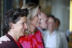 Amsterdam 18 april 2018
 Koning Willem-Alexander en koningin Maxima wonen de premiere bij van Gurre-Lieder in de Nationale Opera & Ballet in de stopera. Kajsa Ollongren met partner Irene v d Brekel