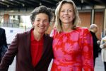 Amsterdam 18 april 2018
 Koning Willem-Alexander en koningin Maxima wonen de premiere bij van Gurre-Lieder in de Nationale Opera & Ballet in de stopera. Kajsa Ollongren met partner Irene v d Brekel