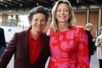 Amsterdam 18 april 2018
 Koning Willem-Alexander en koningin Maxima wonen de premiere bij van Gurre-Lieder in de Nationale Opera & Ballet in de stopera. Kajsa Ollongren met partner Irene v d Brekel