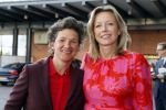 Amsterdam 18 april 2018
 Koning Willem-Alexander en koningin Maxima wonen de premiere bij van Gurre-Lieder in de Nationale Opera & Ballet in de stopera. Kajsa Ollongren met partner Irene v d Brekel
