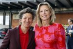 Amsterdam 18 april 2018
 Koning Willem-Alexander en koningin Maxima wonen de premiere bij van Gurre-Lieder in de Nationale Opera & Ballet in de stopera. Kajsa Ollongren met partner Irene v d Brekel