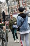 Amsterdam 11 april 2018
Kelly Loef met zoontje