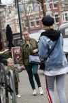 Amsterdam 11 april 2018
Kelly Loef met zoontje