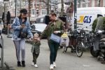 Amsterdam 11 april 2018
Kelly Loef met zoontje