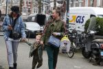 Amsterdam 11 april 2018
Kelly Loef met zoontje