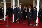 Amsterdam 18 april 2018
 Koning Willem-Alexander en koningin Maxima wonen de premiere bij van Gurre-Lieder in de Nationale Opera & Ballet in de stopera.