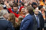 Groningen 27 april 2018
Koningsdag in Groningen met Koning Willem Alexander Koningin Maxima