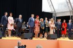 Groningen 27 april 2018
Koningsdag in Groningen met Koning Willem Alexander Koningin Maxima Prinses Amalia Prinses Alexia en Prinses Ariane
