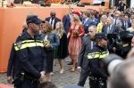 Groningen 27 april 2018
Koningsdag in Groningen met Koning Willem Alexander Koningin Maxima Prinses Amalia Prinses Alexia en Prinses Ariane