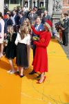 Groningen 27 april 2018
Koningsdag in Groningen met Koning Willem Alexander Koningin Maxima Prinses Amalia Prinses Alexia en Prinses Ariane