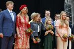 Groningen 27 april 2018
Koningsdag in Groningen met Koning Willem Alexander Koningin Maxima Prinses Amalia Prinses Alexia en Prinses Ariane