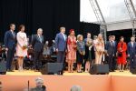 Groningen 27 april 2018
Koningsdag in Groningen met Koning Willem Alexander Koningin Maxima Prinses Amalia Prinses Alexia en Prinses Ariane