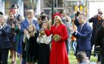 Groningen 27 april 2018
Koningsdag in Groningen met Koning Willem Alexander Koningin Maxima Prinses Amalia Prinses Alexia en Prinses Ariane