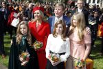 Groningen 27 april 2018
Koningsdag in Groningen met Koning Willem Alexander Koningin Maxima Prinses Amalia Prinses Alexia en Prinses Ariane