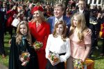 Groningen 27 april 2018
Koningsdag in Groningen met Koning Willem Alexander Koningin Maxima Prinses Amalia Prinses Alexia en Prinses Ariane