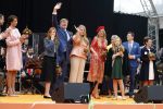 Groningen 27 april 2018
Koningsdag in Groningen met Koning Willem Alexander Koningin Maxima Prinses Amalia Prinses Alexia en Prinses Ariane