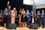 Groningen 27 april 2018
Koningsdag in Groningen met Koning Willem Alexander Koningin Maxima Prinses Amalia Prinses Alexia en Prinses Ariane