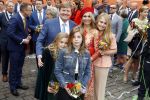 Groningen 27 april 2018
Koningsdag in Groningen met Koning Willem Alexander Koningin Maxima Prinses Amalia Prinses Alexia en Prinses Ariane