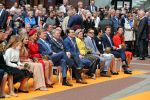 Groningen 27 april 2018
Koningsdag in Groningen met Koning Willem Alexander Koningin Maxima Prinses Amalia Prinses Alexia en Prinses Ariane