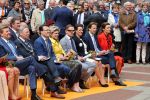 Groningen 27 april 2018
Koningsdag in Groningen met Koning Willem Alexander Koningin Maxima Prinses Amalia Prinses Alexia en Prinses Ariane