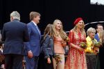 Groningen 27 april 2018
Koningsdag in Groningen met Koning Willem Alexander Koningin Maxima prinses Amalia