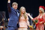 Groningen 27 april 2018
Koningsdag in Groningen met Koning Willem Alexander Koningin Maxima prinses Amalia