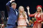 Groningen 27 april 2018
Koningsdag in Groningen met Koning Willem Alexander Koningin Maxima prinses Amalia